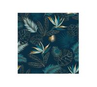 GENERIQUE - Nappe Polyester 140x240cm Vahina Paon sur Cintre - ACCESS DECO