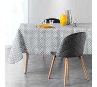 Générique Nappe Rectangle 1M50 x 1m20 Artchic Blanc Anti Tache et Infroissable