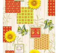 Générique Nappe Ronde 180 cm provençale Cuisine provençale Polyester antitache et Infroissable