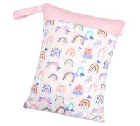 Générique NASS Trocken Tasche - Wasserdichter Zwei Reißverschlussfächer, Wiederverwendbare Schmutzwäsche Aufbewahrung, Leicht Tragbar | Praktische Organisation Für Pool Reisen Sport