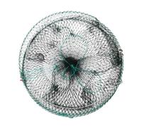 Générique Nasse À Vairons - Maille Durable 30x60 Cm | Piège À Crevettes Et Crabes | Panier À Appâts Pliable Filet De Pêche Cage De Capture Portable Matériel De Pêche Accessoire Professionnel