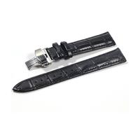 Générique NASUNJIA Bracelet De Montre En Cuir De Vache Véritable For Remplacement De Bracelets De Montre 18 Mm, 20 Mm, 22 Mm, 24 Mm(Black-s,12mm)