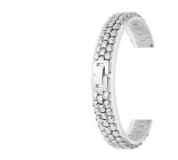 Générique NASUNJIA Bracelet Milanais Doré Universel De 8 À 18 Mm, Compatible Avec Toutes Les Marques De Bracelets De Montre En Acier Inoxydable(C-Silver,6mm)