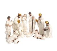 Générique Nativity Statue Resin Christmas Tabletop Decoration