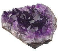 Générique Naturel Reiki Géode Fluorite Pierre Minérale Artisanat Spirituel Améthyste Cristal Quartz Pierre Baguette (10-20G) Pratique et élégant