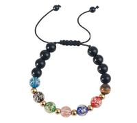 Générique Naturelle Bracelet Inoxydable Poignet Bijoux et ajustables, fait main pour femmes et hommes. Effet garanti. Choix Rhodonite Homme Bracelet Largeur Anneaux (A, 17.00)