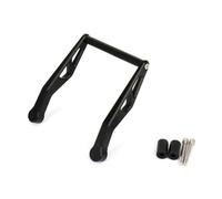 Générique Navigation Plaque Support De Plaque Navigation GPS Moto pour BMW R1300GS 2023 - Kit Fixation Avant pour Téléphone avec Barre Transversale GPS Support(Noir)