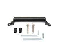 Générique Navigation Plaque Support De Plaque Navigation GPS Moto pour CFMOTO 250SR 300SR, Téléphone Portable, Extension Barre Transversale Guidon GPS Support(Noir)