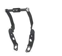 Générique Navigation Plaque Support De Plaque Navigation GPS Moto pour Tiger 900 GT Rally Pro 2024 - Guidon pour Téléphone GPS Support(Argent)