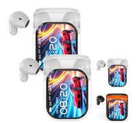 Générique NE20 Earbuds, 2025 New NE20 Translation Earbuds, Bluetooth 6.0 Earphones LED Display, 140 Two-Way Language Translator Earphones (2-PCS White)