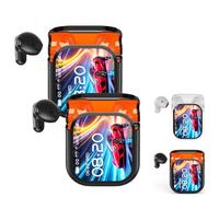 Générique NE20 Earbuds, 2025 New NE20 Translation Earbuds, Bluetooth 6.0 Earphones LED Display, 140 Two-Way Language Translator Earphones (2-PCS Black)