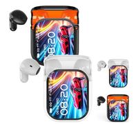 Générique NE20 Earbuds, 2025 New NE20 Translation Earbuds, Bluetooth 6.0 Earphones LED Display, 140 Two-Way Language Translator Earphones (White*Black)