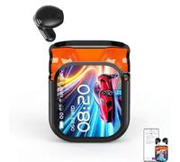 Générique Ne20 Earbuds, AI Translation Earbuds Real Time, Translator Headphones with LCD Touch Screen for 134 Languages, 48dB Noise Reduction, HiFi Sound, 60H Playtime for Travel, Business (Black)