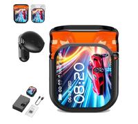 Générique Ne20 Earbuds, Ne20 Translation Earbuds 140 Language, AI Translation Earbud Real Time, 48 Hours Battery, LCD Touchscreen Noise Headphones for Travel, Business, Learning (Black)