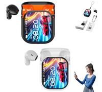 Générique Ne20 Earbuds, Ne20 Translation Earbuds 140 Language, AI Translation Earbud Real Time, Bluetooth 6.0 Earphone, LCD Touch Screen, Intelligent Noise Reduction, for Travels, Business (Mix)
