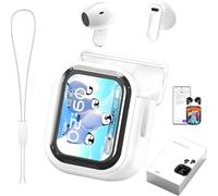 Générique NE20 Earbuds, NE20 Translation Earbuds, Touch Control Headphones Wireless Bluetooth 6.0 with 140 Language, AI Translator Real Time, LED Display, Waterproof Sport Wireless Headphones (White)