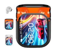 Générique Ne20 Earbuds, NE20 Wireless Headphones, AI Translation Earbuds Real Time, 140 Language Translation, LCD Touchscreen Noise Headphones for Travel Business (Black)