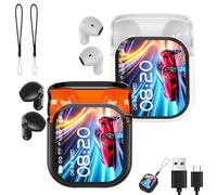 Générique Ne20 Earbuds, NE20 Wireless Headphones, Bluetooth V6.0 Earphones AI Translator Ear Buds, LCD Touch Screen, IPX6 Waterproof, 48 Hours Battery, for Travel Business (Mix)