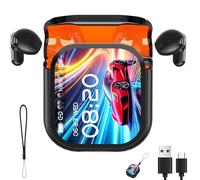 Générique Ne20 Earbuds, NE20 Wireless Headphones, Bluetooth V6.0 Earphones AI Translator Ear Buds, LCD Touch Screen, IPX6 Waterproof, 48 Hours Battery, for Travel Business (Black)