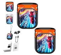 Générique NE20 Earbuds, NE20 Wireless Headphones, Touch Screen Sport Wireless with LED Display, Translating 140 Languages/Two-Way Translation/Low - Latency for Travel Business (Black*2)