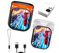 Générique NE20 Earbuds, NE20 Wireless Headphones with 140-Language AI Translator Real Time, Bluetooth 6.0, LCD Touch Screen, IPX6 Water-Resistant, 48H Battery for Travel Business Learning (2 Pcs Mix)