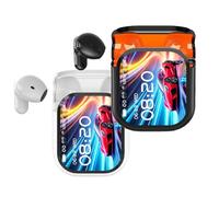 Générique Ne20 Earbuds,with 140 Language AI Translation Earbud Real Time, 48 Hours Battery, Bluetooth 6.0 Earphone, LCD Touch Screen, IPX6 Waterproof for Travel Business, Learning (2Pcs*Mix)