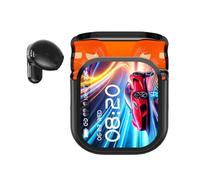 Générique Ne20 Earbuds,with 140 Language AI Translation Earbud Real Time, 48 Hours Battery, Bluetooth 6.0 Earphone, LCD Touch Screen, IPX6 Waterproof for Travel Business, Learning (Black)