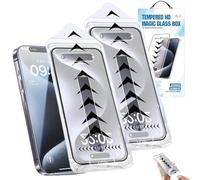Générique Nearlyas Invisible Screen Protector, 2025 New Invisible Screen Protector -Fingerprint-Proof Dust Free without Bubbles, Durable Screen Armor Pro for iphone (2Pcs/HD Version,For iPhone11/XR)