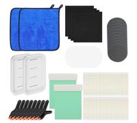 Générique Nécessaire de Nettoyage de Cartes,Outils de Mise à Plat et Réparation,avec Serre-Joints et Mousses de Formage EVA | pour Femme Jeune Ami Débutant Collectionneur