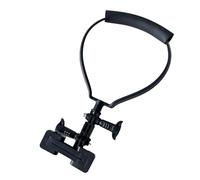 Générique Neck Cell Phone Holder - Flexible Adjustable Mobile Stand, Portable Viewing Device, Stable Around Neck Phone Mount for Bed, Sofa, and Travel, Mobile Accessories, Black