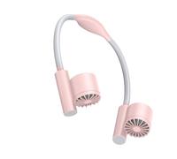Générique Neck Fan 90 Degree Adjustable 2400mAh Rechargeable 3 Speeds
