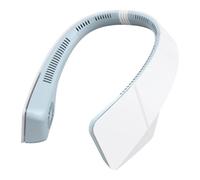 Générique Neck Fan Rechargeable USB Bladeless 3 Speed Hands Free Cooler