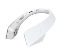 Générique Neck Fan Rechargeable USB Bladeless 3 Speed Hands Free Cooler