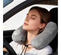 Générique Neck Support Pillow - Plush 29x27cm U-Shape Cushion | Washable Sleeper, Travel Neck Pillow for Sleeping, Napping, Airplane, Bedroom, Office, Driving, Camping, Commuting