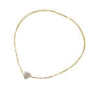 Générique Necklace - Magnetic Half Heart Pendant Set, Couples Love Jewelry with Vintage Style Matching Design Strong Magnet Closure, Together Connection Function, Ideal for Gift Daily