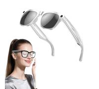 Générique Nessthub Smart Glasses, Nessthub Smart Wireless Headphone Glasses, Video Recording, Music Playback, Hands-Free Calling, for Home/Office/Outdoor (Style H)