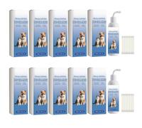 Générique Nettoyant Auriculaire pour Animaux, Nettoyant Oreille Chien, | des Animaux Sans Alcool aux Extraits de Plantes，Rinçage apaisant pour les oreilles de chiens et chats，Nettoie le cérumen，