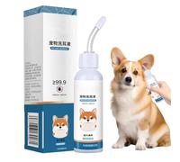 Générique Nettoyant auriculaire pour Chat,120 ML - Nettoyant, Gouttes, Lavage, rinçage - pour Animaux,pour Le toilettage, Le Lavage, Le Bain et Le rinçage des Chiens, Chiots, Pattes et Poils