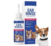 Générique Nettoyant Auriculaire pour Chiens Solution Gouttes Anti-Odeurs