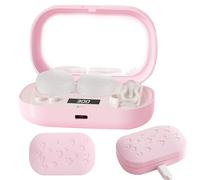 Générique Nettoyant électrique pour lentilles de Contact - Mini kit de Portable avec écran LCD, Entretien Doux des lentilles colorées, Rapide, Compact et Pratique pour Les utilisateurs de lu