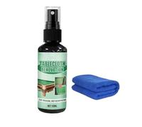 Générique Nettoyant Feutre Billard - 50ml Détachant Pulvérisateur avec Chiffon Microfibre | Solution Séchage Rapide pour Tapis Américain | pour Salle Jeux Maison Détente, Rénovation Tapis Mahjong