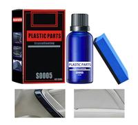 Générique Nettoyant pour Intérieur Automobile,Liquide de Polissage de 30 ML | avec Éponge Rénovateur pour Tableau de Bord - pour Entretien Cuir Sièges Volant Garniture Motos Camions