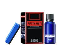 Générique Nettoyant pour Intérieur Véhicule - 30ML Liquide de Rénovation - avec Éponge Rénovateur pour Tableau de Bord - pour Entretien Cuir Sièges Volant Garniture Motos Camions