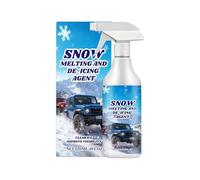 Générique Nettoyant pour Pare-Brise De Voiture - 120 ML Agent De Dégel Rapide pour Vitre Gelée Et Neige,Dégivreur pour Pare-Brise De Voiture - pour SUV Camping-Car Berline Camion Monospace