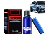 Générique Nettoyant pour Tableau De Bord,Agent De Polissage Éclaircissant 30 ML | avec Éponge Rénovateur pour Tableau de Bord | pour Entretien Cuir Sièges Volant Garniture Motos Camions