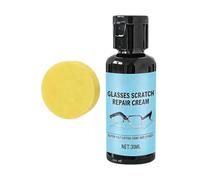 Générique Nettoyant Rayures Lunettes,30ml avec Éponge pour Montres - Réparation Rayures Verres de Lunettes - pour Pare-Brise, caméra, écran, téléphone, Montre et Usage