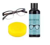 Générique Nettoyant Réparateur pour Verres de Lunettes | Kit de Réparation Verre Liquide,Nettoyant Vitres et Surfaces pour Voiture, Smartphone, Montre Connectée, Ordinateur Portable, Caméra