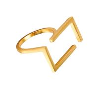 Générique Nettoyeur Choses Bagues Women Girls Geometrical Statement Adjustable Expandable Finger Rings Comfort Fit Fashion Jewelry Cadeaux Anneaux (GD2, A)