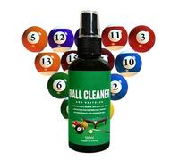Générique Nettoyeur de Billes Billard - 100ml Solution Nettoyante Douce et Brillante,Nettoyant des Boules de Bowling - pour la Crasse, Bowling et Golf, Un Entretien Anti-Poussière et Anti-Saleté