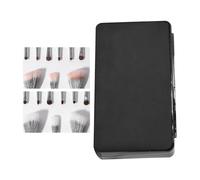 Générique Nettoyeur De Pinceaux De Maquillage, Planche de Lavage 2-en-1 pour Pinceaux de Beauté, Nettoyeur Rapide pour Accessoires de Maquillage, pour Salle de Bain Douche Chambre Salon Appartement